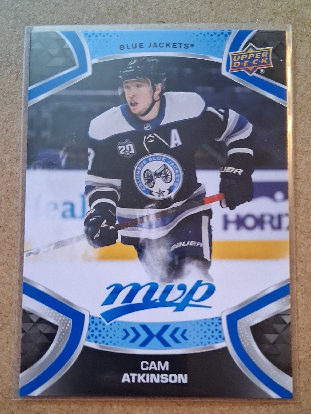 Upper Deck MVP Cam Atkinson Hockey Trading Cards